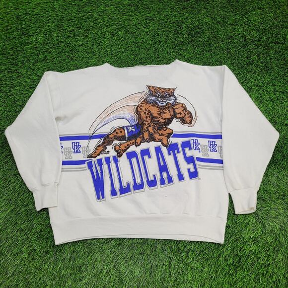 Vintage Kentucky Wildcats Sweatshirt Womens XL 22x23 Boxy - Picture 1 of 16